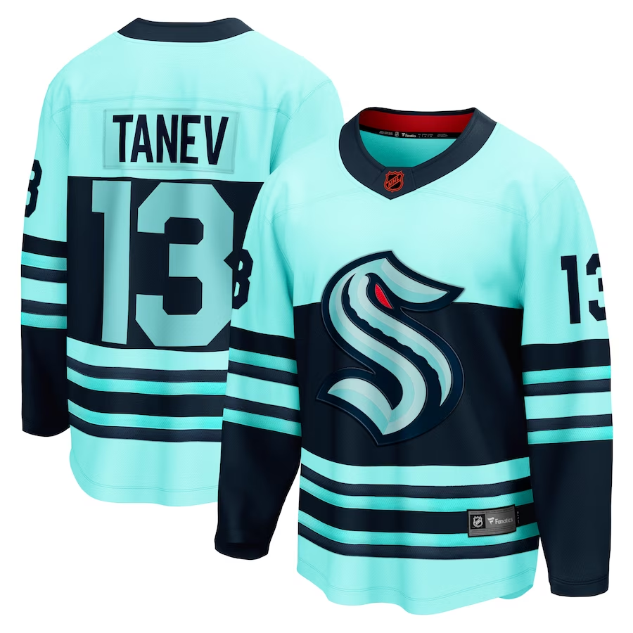 Men's Seattle Kraken Brandon Tanev #13 Teal Special Edition 2.0 Breakaway Jersey